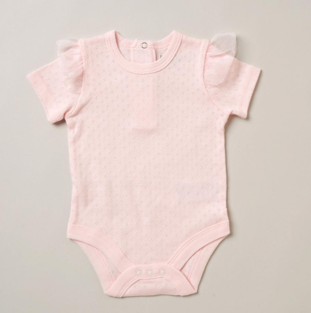 “Floral” Ribbed Ten Piece Set by Lily & Jack (0-3 Months) - Image 5