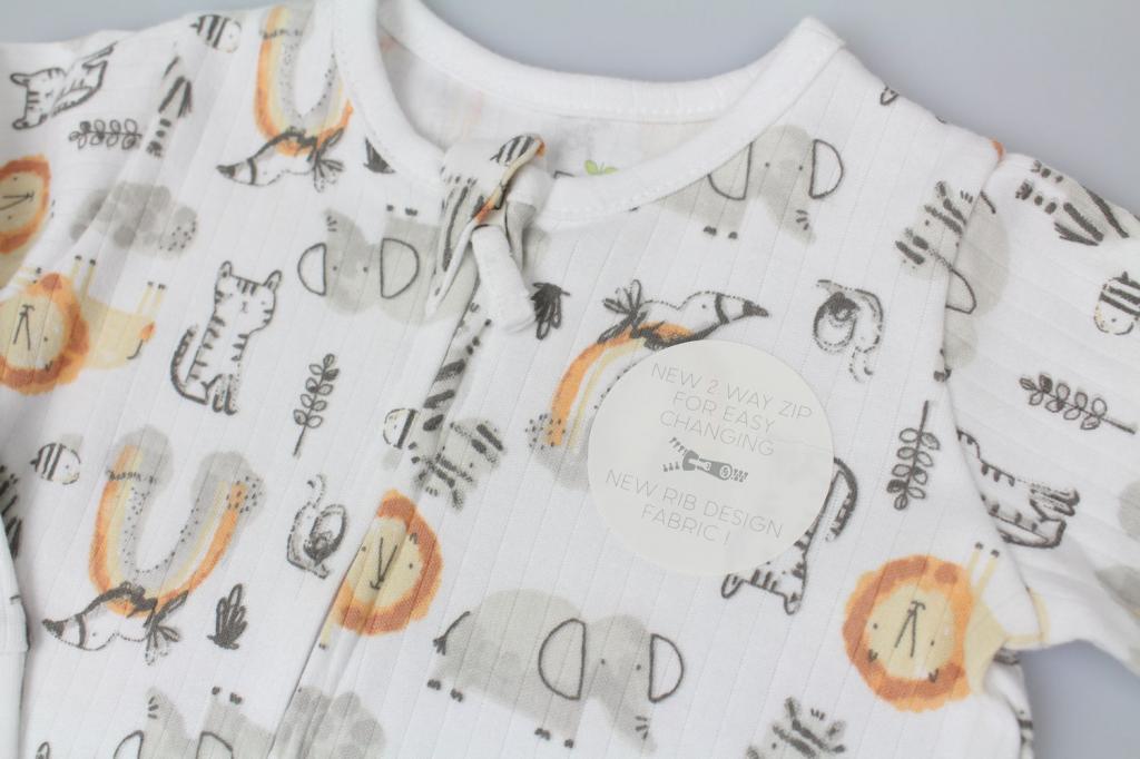 “Rainbow Safari” Five-Piece Layette Set by Ella & Ren (0-9 Months) - Image 7