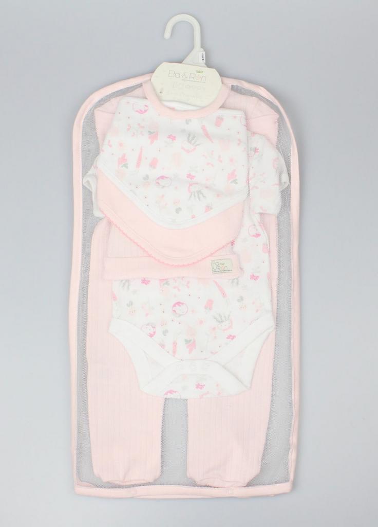 “Plants” Five Piece Layette Set by Ela & Ren (3–6 Months; 6–9 Months) - Image 7