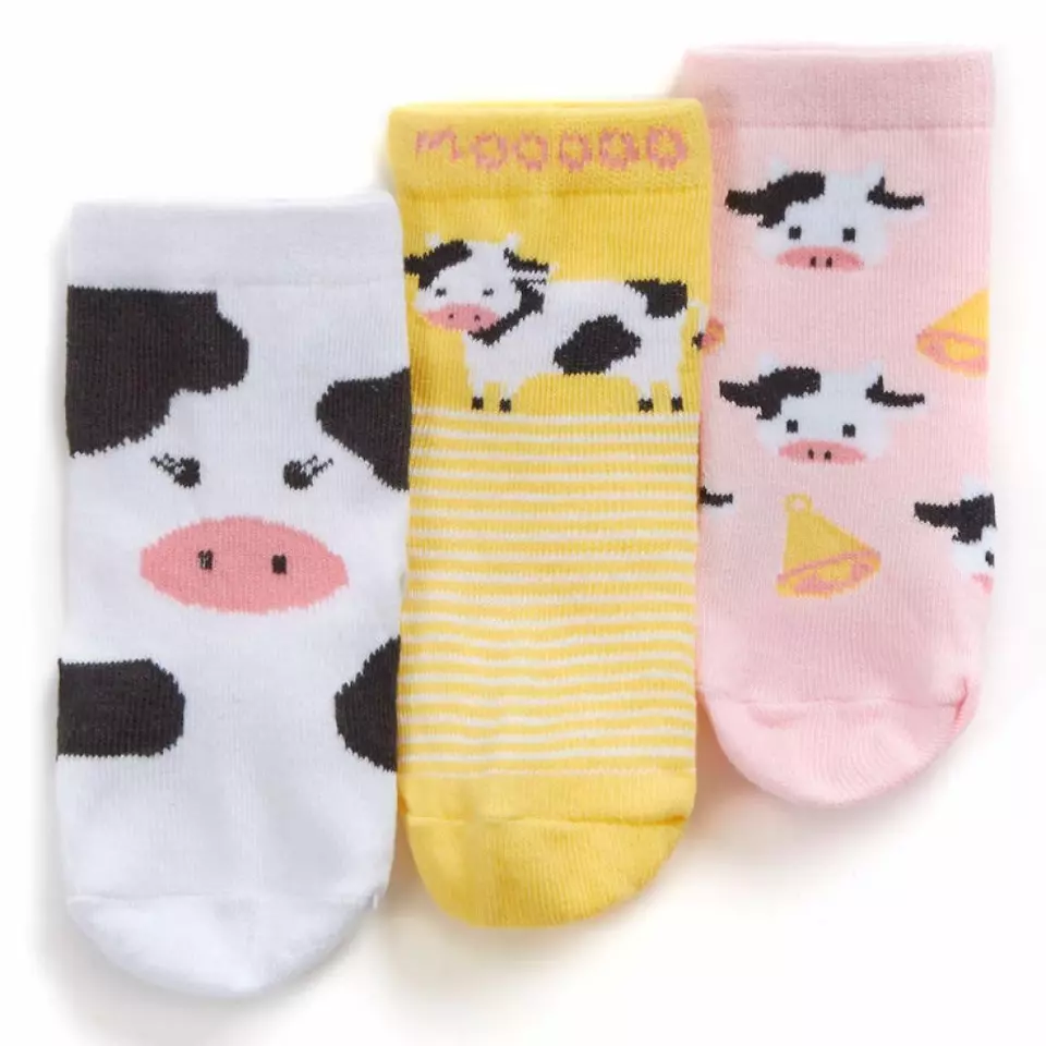Triple Pack "Bunny and Farm" Socks (0-5) - Image 4