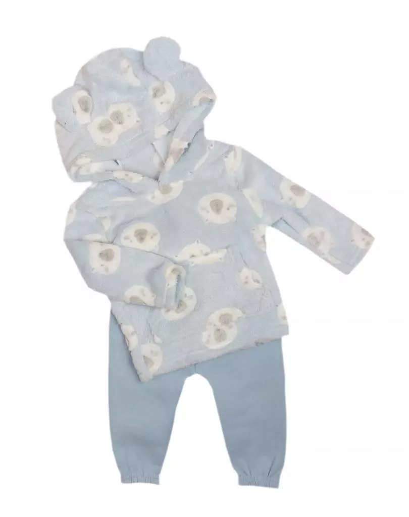 Plush “Bear” Two Piece Set by Pure & Soft (12–18 Months) LAST ONE REDUCED‼️ - Image 2