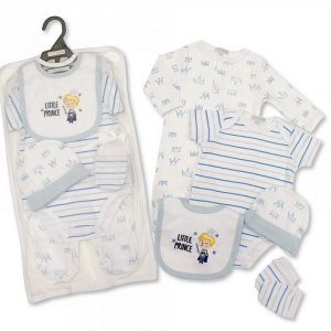 "Prince" 5 Piece Layette Set (0-6 Months)