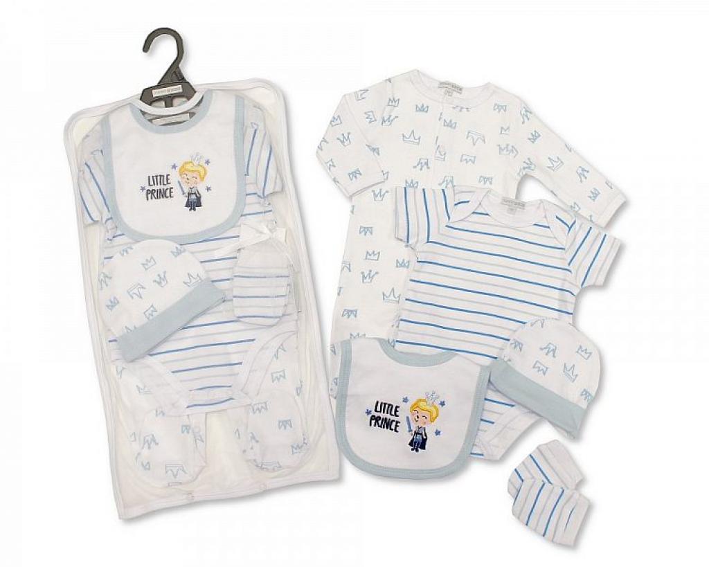 "Prince" 5 Piece Layette Set (0-6 Months)