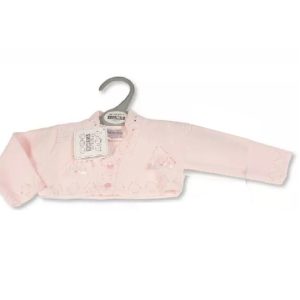 Small Bows Knitted Bolero by Nursery Time – 3–9 Months