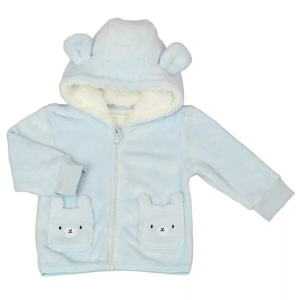 Blue Teddy Snug Fleece Jacket (6-12 Months)