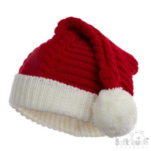 Santa Hat by Soft Touch (Newborn–12 Months)