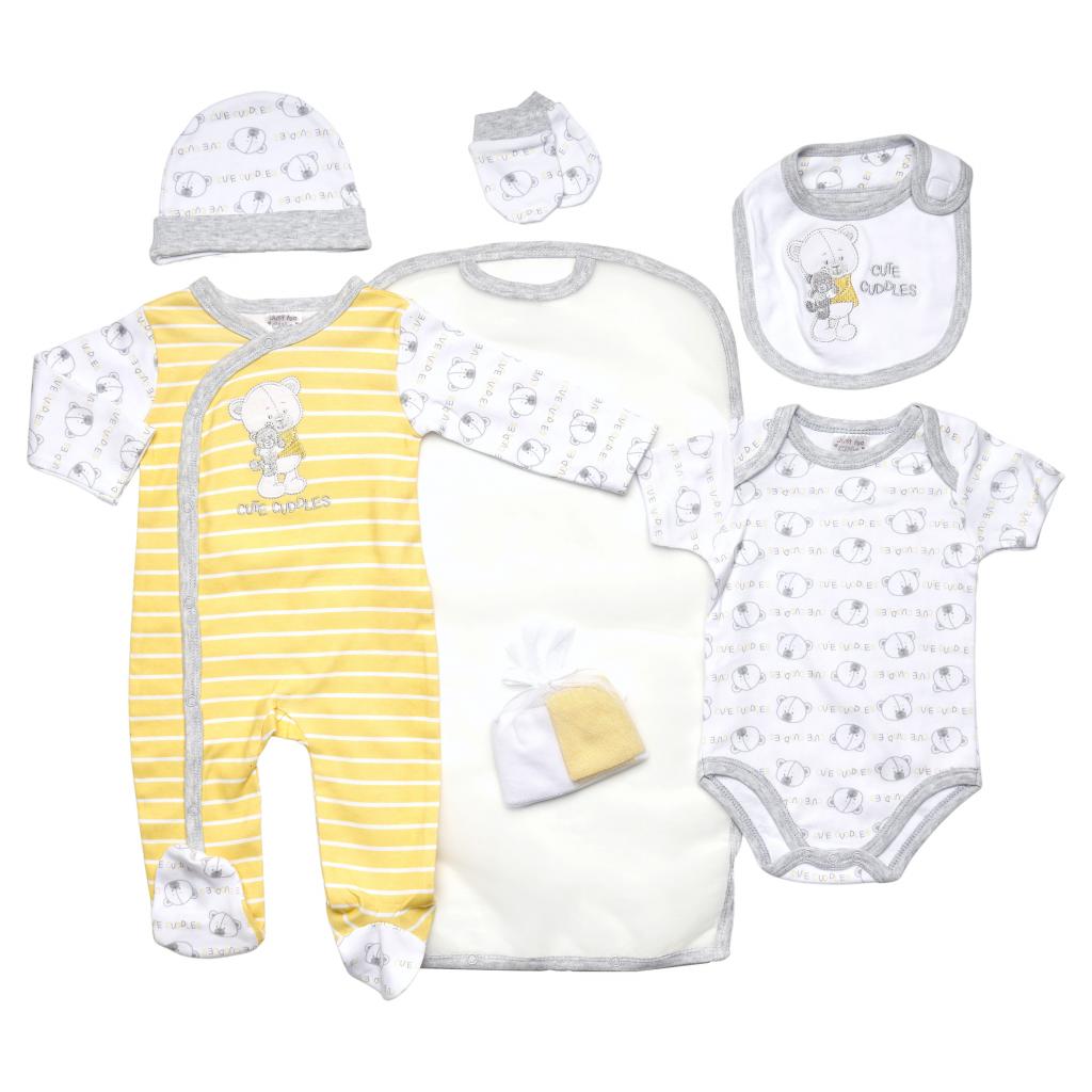 Cute Cuddles 7 Piece Baby Layette Set (0–6 Months) – Just Too Cute - Image 2