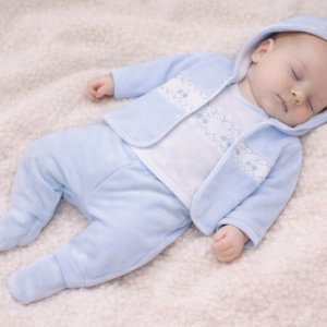 Velour Smocked “Cars” 3 Piece Set by Just Too Cute (0–3 Months) LAST ONE REDUCED‼️