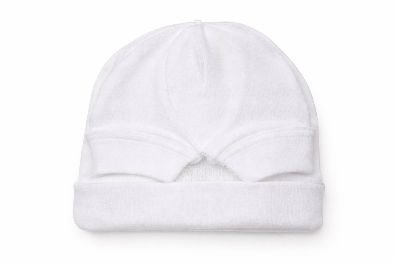 Pointelle Knit Hat & Mittens Set by Bi Baby (Newborn–3 Months)