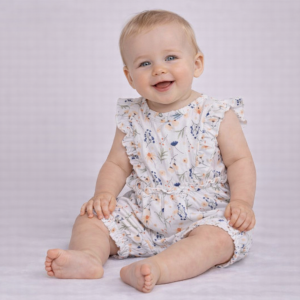 Floral Frill Playsuit by Lily & Jack (3–6 Months) LAST ONE ‼️