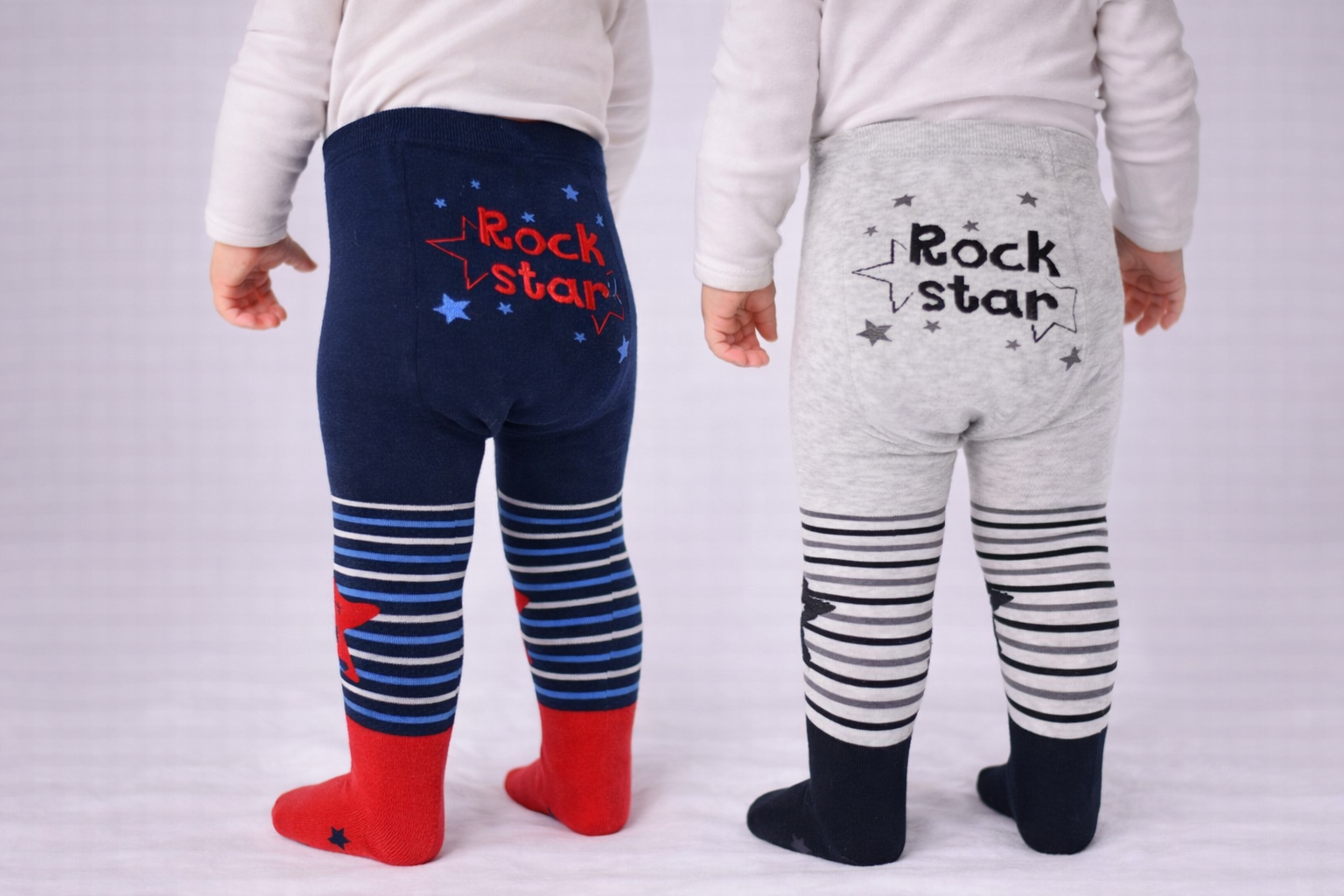 “Rock Star” Tights by Soft Touch (0–6 & 6–12 Months) CLEARANCE‼️