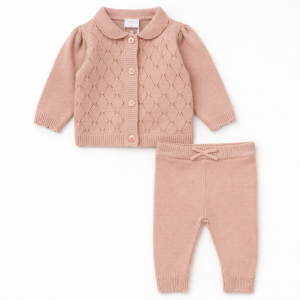 Knitted 2 Piece Set by Rock A Bye Baby (3-12 Months)