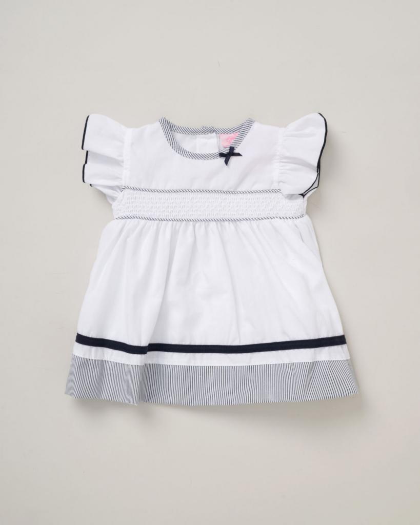 Smocked Dress Set (0-9 Months) - Image 2