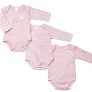 “Welcome” 3 Pack Bodysuits by Just Too Cute (0-6 Months) CLEARANCE‼️