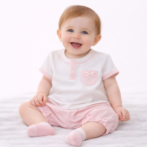 Pink & White Gingham 2 Piece Jam Pant Set by Pex (6-9 Months) LAST ONE REDUCED‼️