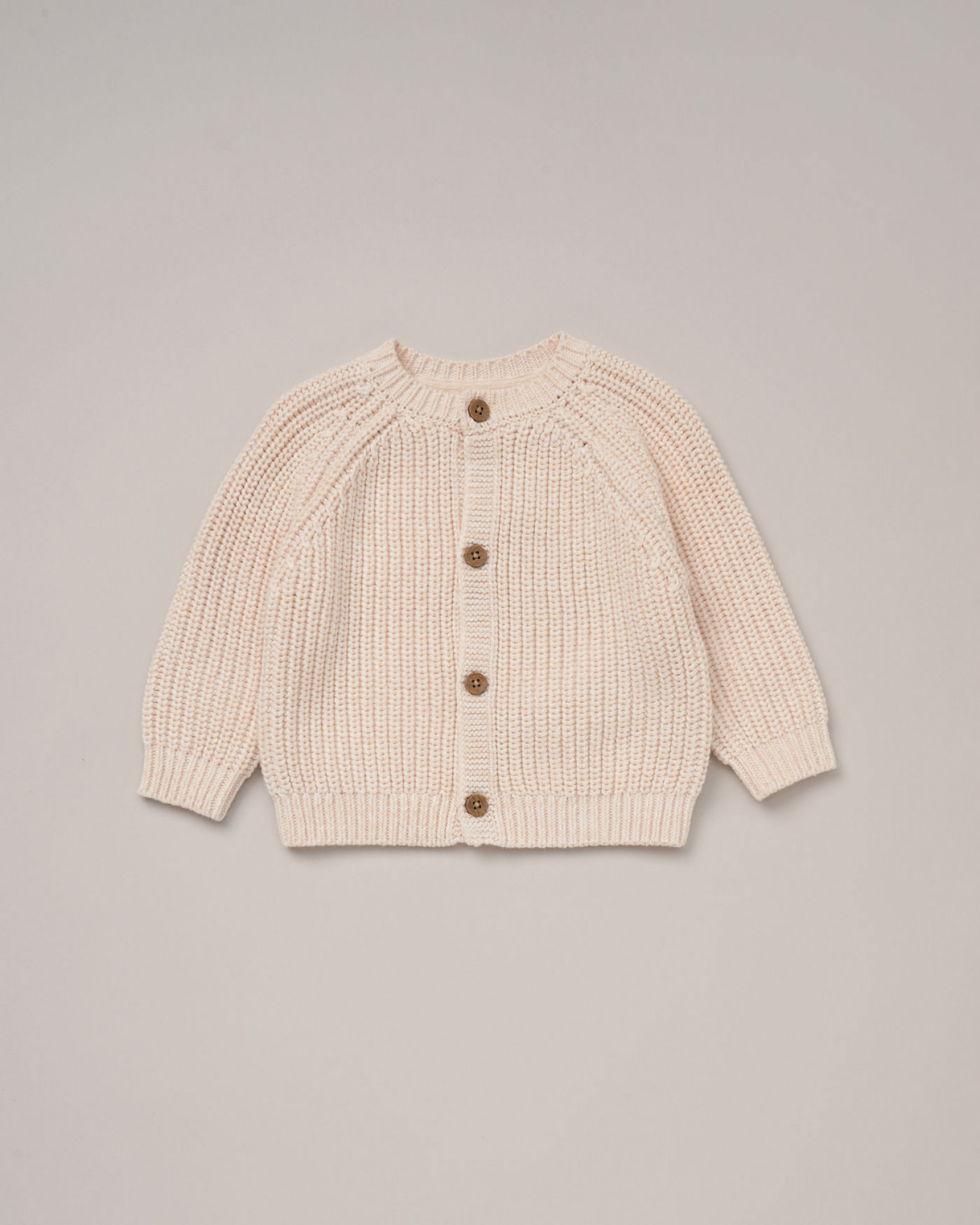 Cream “Hello” Knitted Cardigan (0–12 Months) by Rock a Bye Boutique - Image 4
