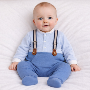 Blue Braces All-In-One by Bello Joy (0–9 Months)