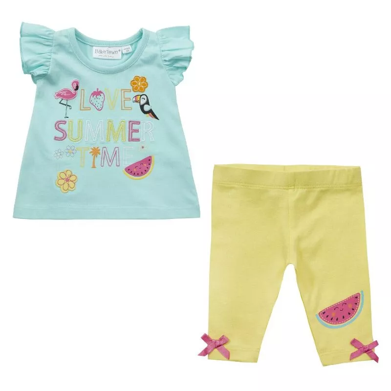 Love Summer 2-Piece Set – by Baby Town (3–6 Months) - Image 2