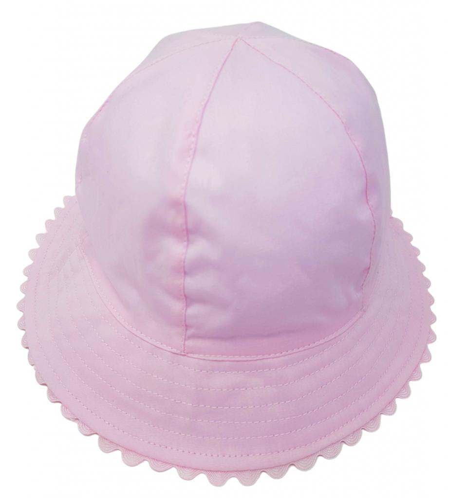 Scallop Edge Hat – by Soft Touch (0–6 Months) - Image 3