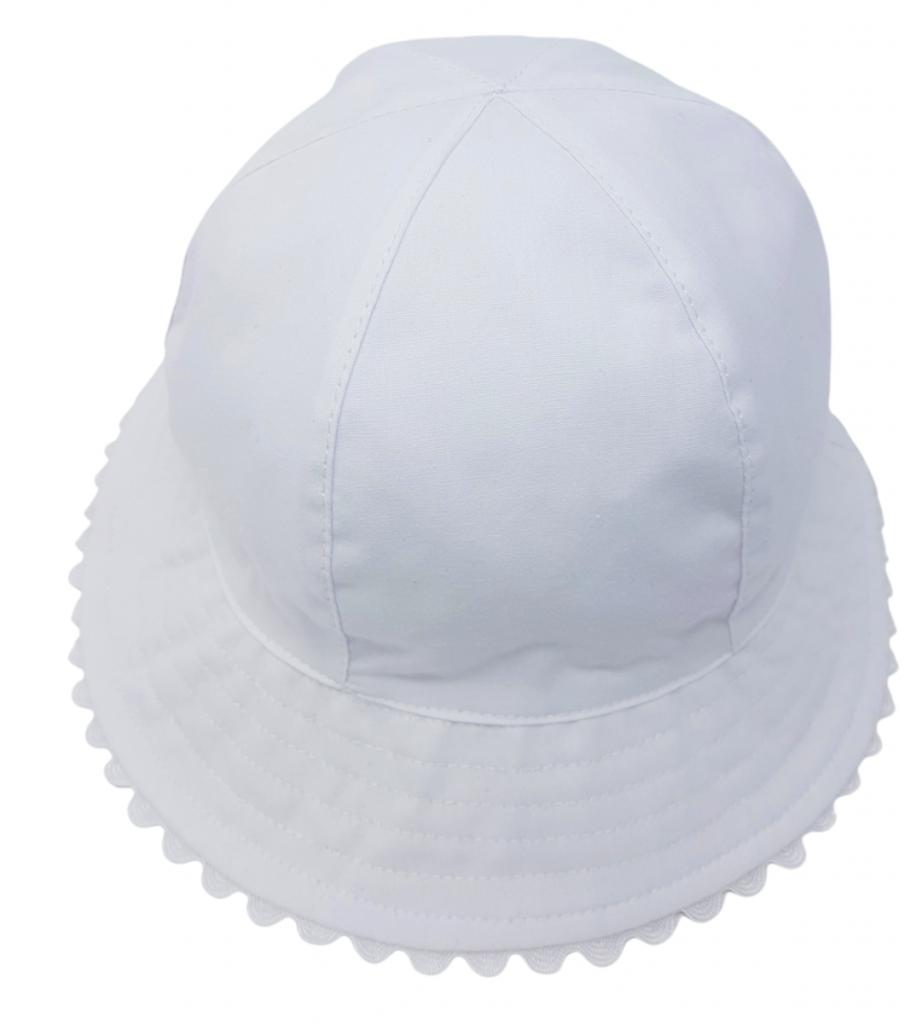 Scallop Edge Hat – by Soft Touch (0–6 Months) - Image 4