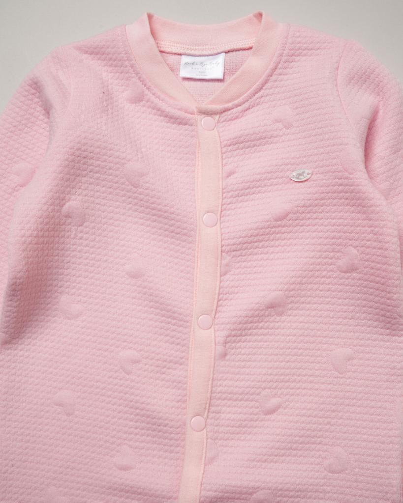 Heart Textured Layette Set – by Rock-a-Bye Boutique (0–6 Months) - Image 3