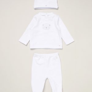 Teddy Textured Set – by Rock-a-Bye Baby Boutique (3–6 Months) LAST ONE‼️