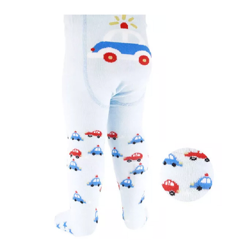 Vehicle Tights – by Soft Touch (0–6 Months) LAST ONE‼️