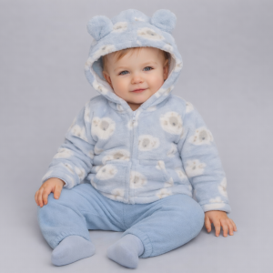 Plush Bear 2-Piece Set – by Pure & Soft (12–18 Months) LAST ONE‼️