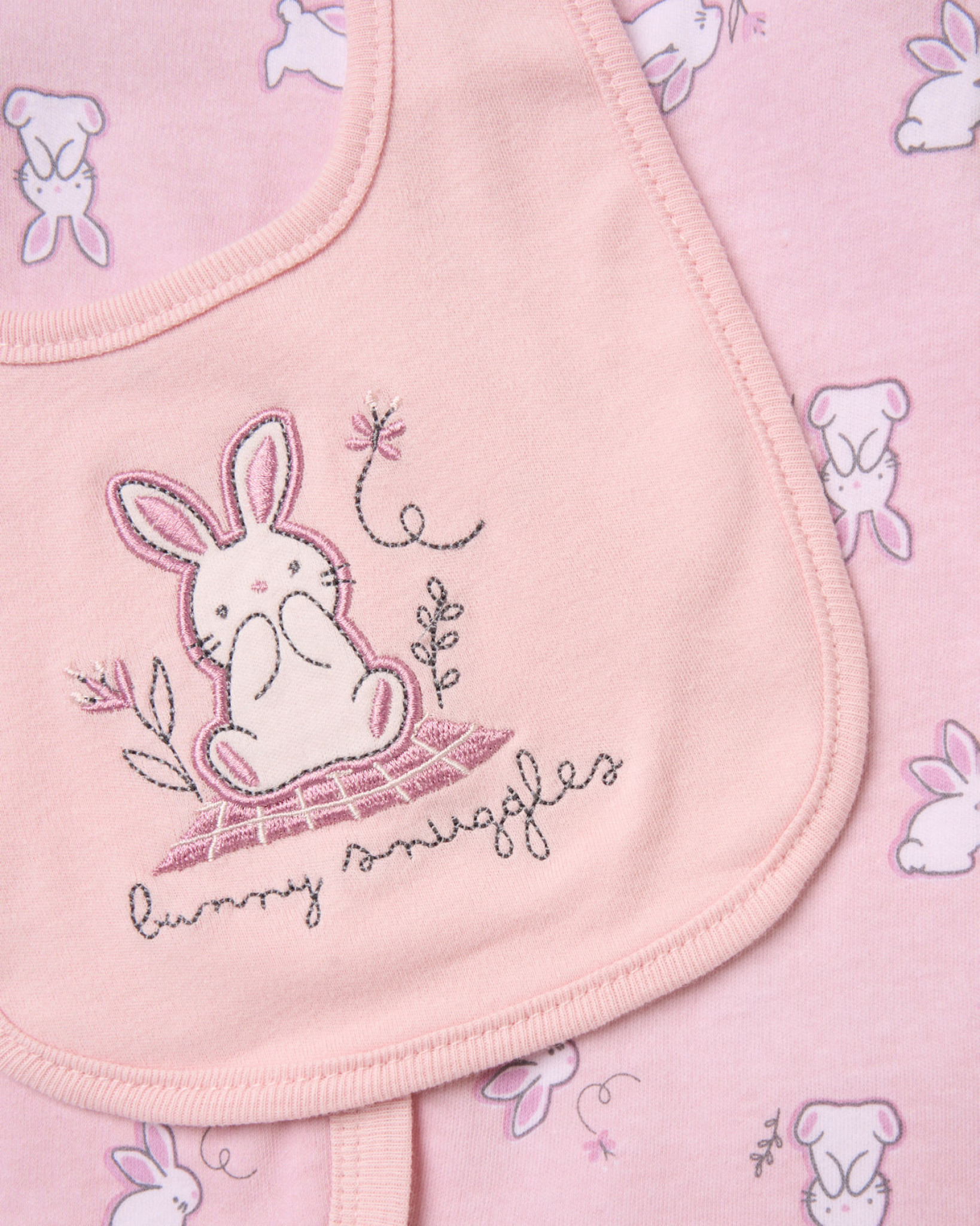 Bunny 5-Piece Layette Set – by Rock-a-Bye Boutique (0–6 Months) - Image 4