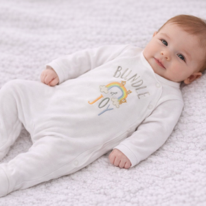 Bundle of Joy All-in-One Sleepsuit – by Watch Me Grow (Newborn–3 months)