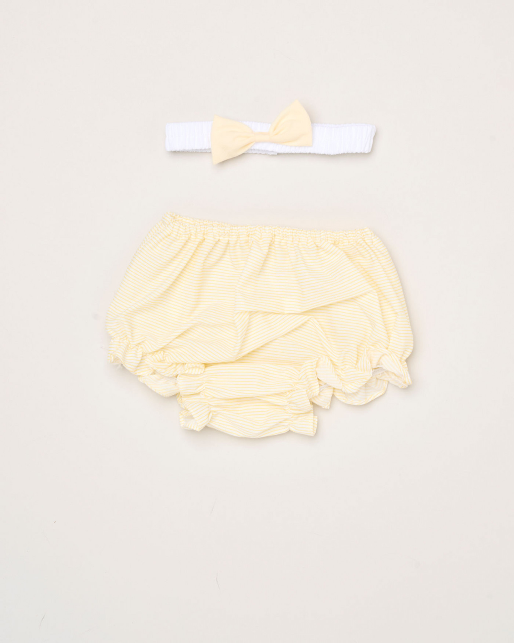 Stripe and Bow Dress Set – by Rock-a-Bye Boutique (3–9 Months) - Image 8