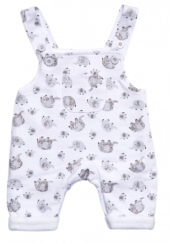 Elephant Dungaree Set – by Just Too Cute (3–8 lbs) - Image 3