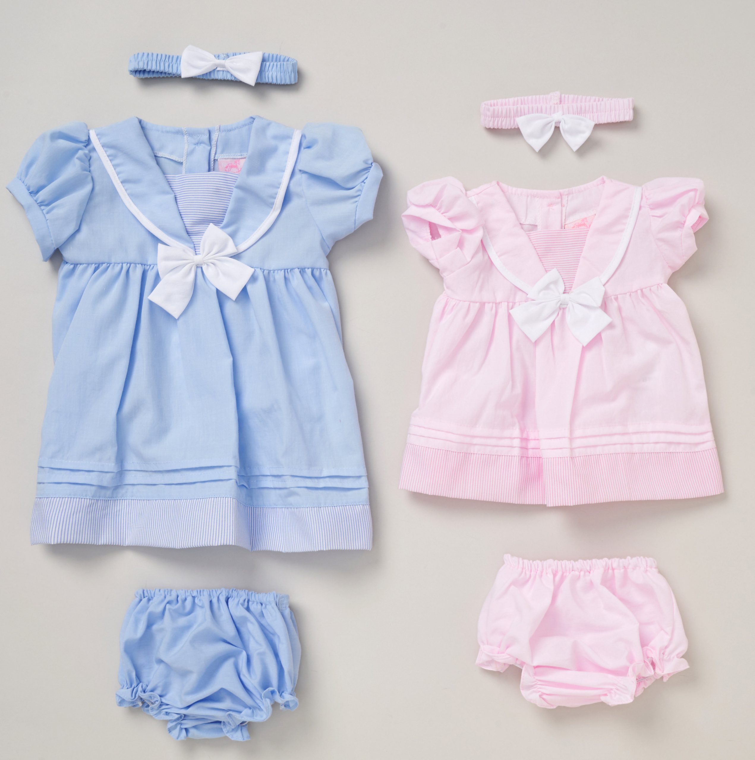 Sailor Style Dress Set – by Rock-a-Bye Boutique (0–24 Months) - Image 2