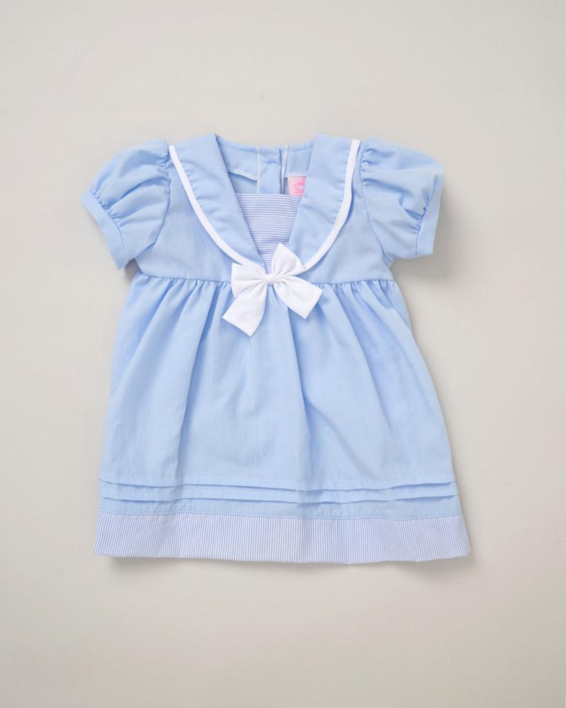 Sailor Style Dress Set – by Rock-a-Bye Boutique (0–24 Months) - Image 5