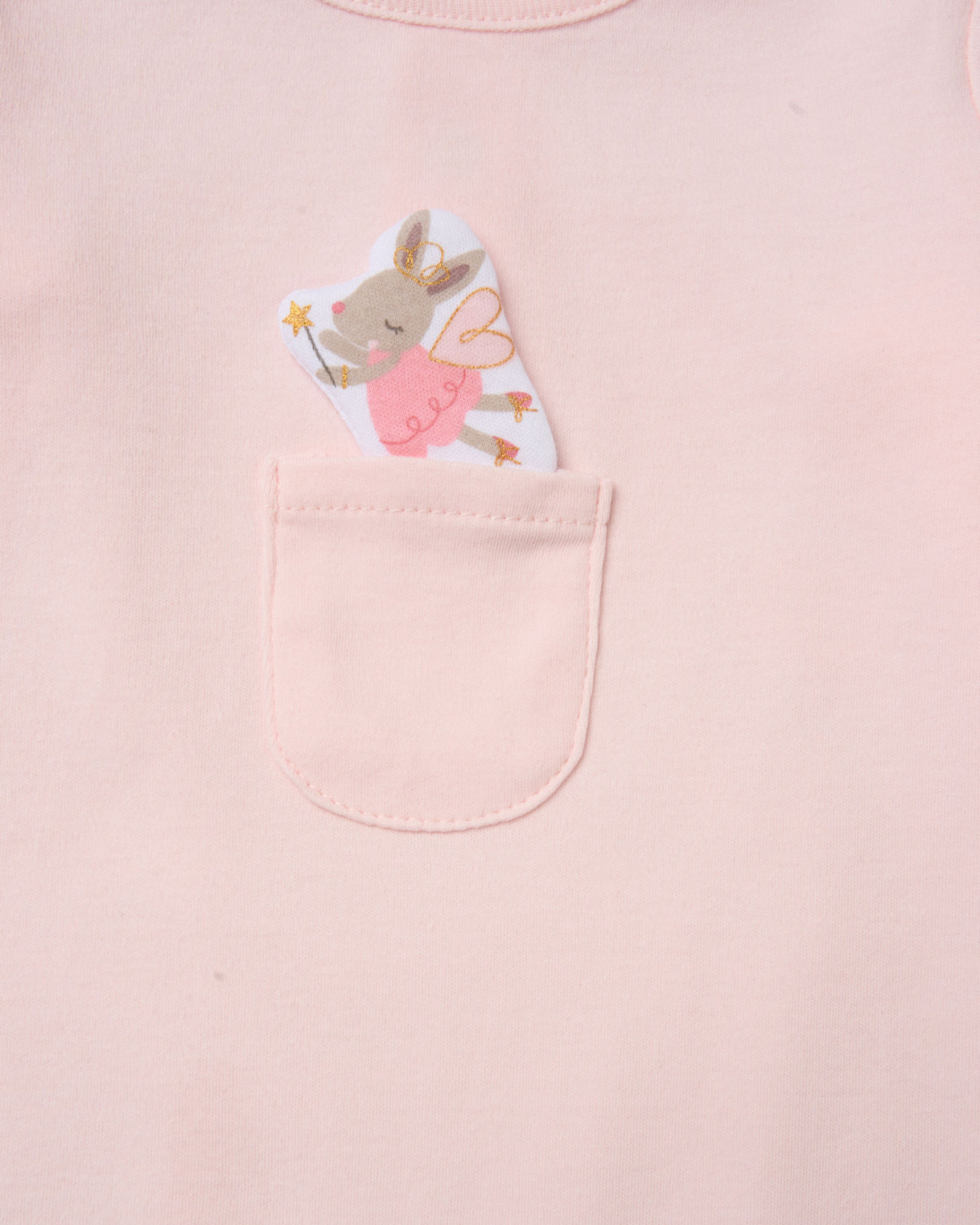 Pocket Bunny All-in-One – by Rock-a-Bye Boutique (6–9 Months) - Image 3