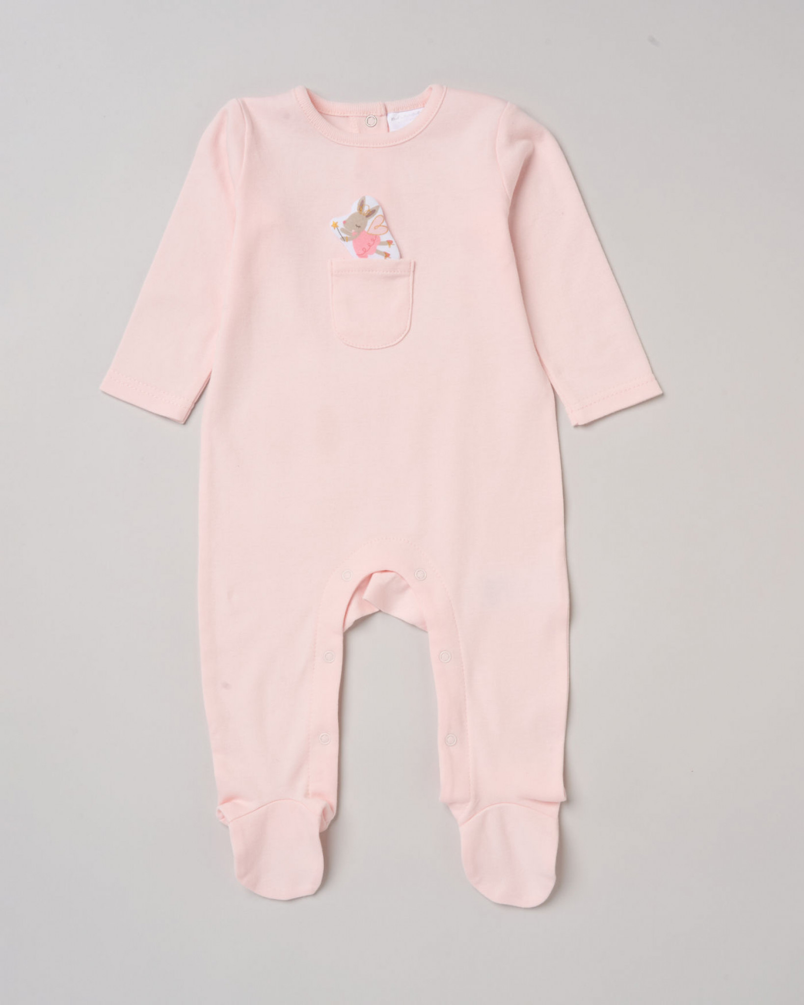 Pocket Bunny All-in-One – by Rock-a-Bye Boutique (6–9 Months) - Image 4