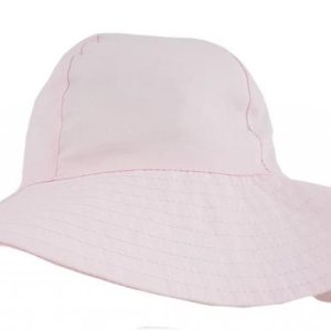 Wide Brim Bow Hat – by Pesci Kids (6–12 Months; 12–18 Months)