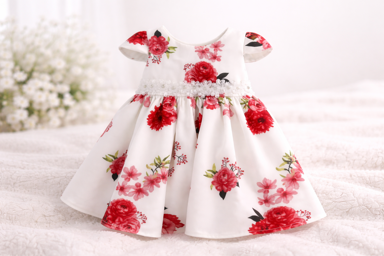 Flower Dress – by Melia (0–36 Months) - Image 2