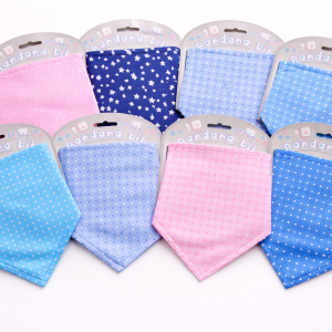 Printed Bandana Bib (Design Choice) by Soft Touch