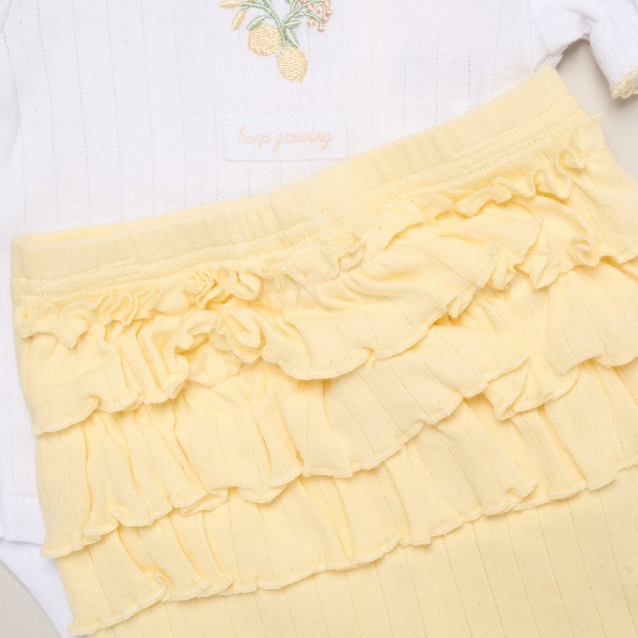 Ribbed 4-Piece Outfit – by Willow & Whistle (0–9 Months) - Image 7