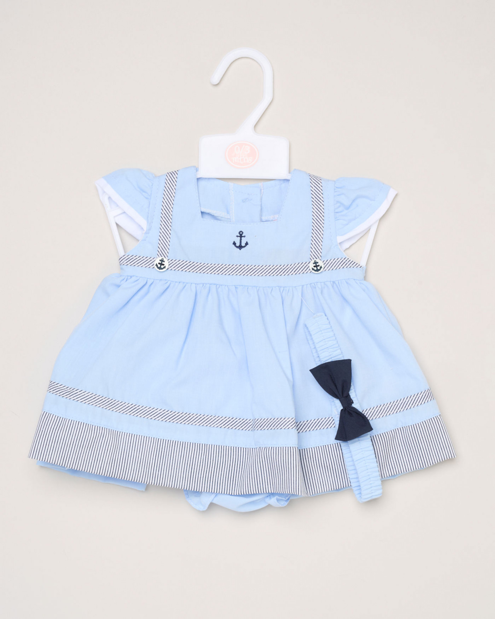 Sailor Dress Set – by Rock-a-Bye Boutique (9–24 Months) - Image 3