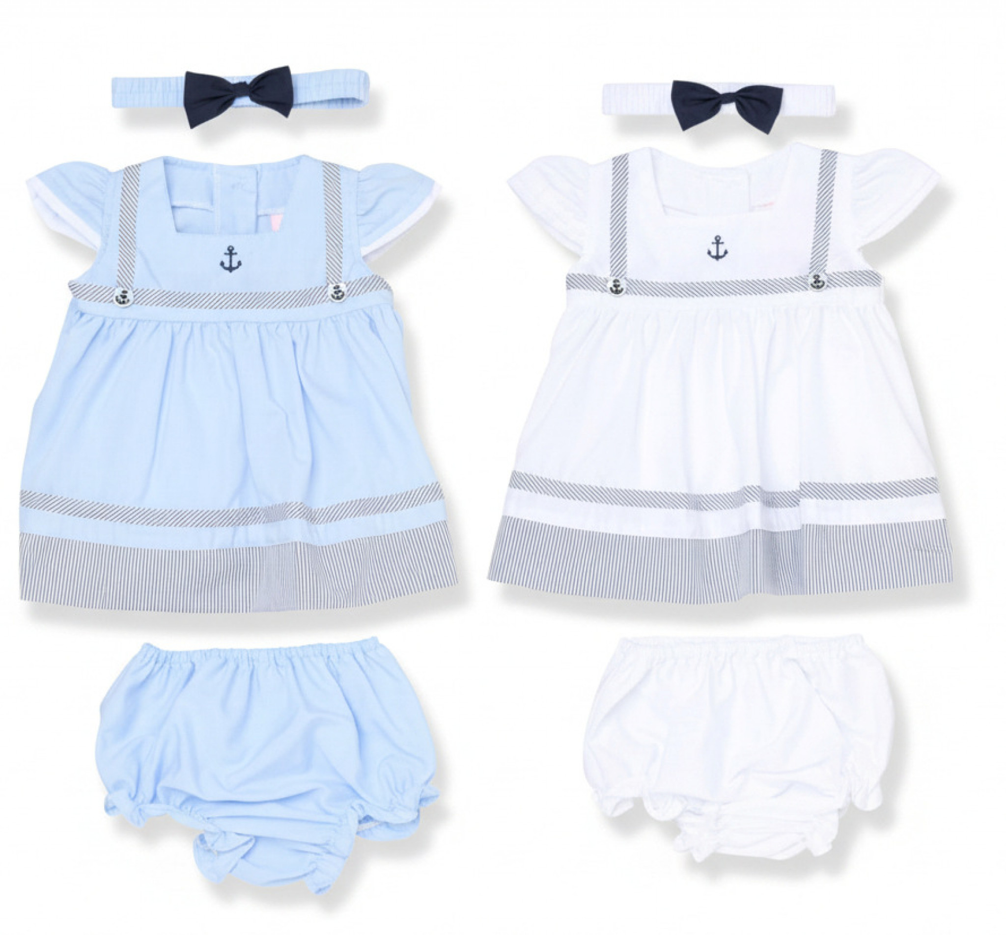 Sailor Dress Set – by Rock-a-Bye Boutique (9–24 Months) - Image 2
