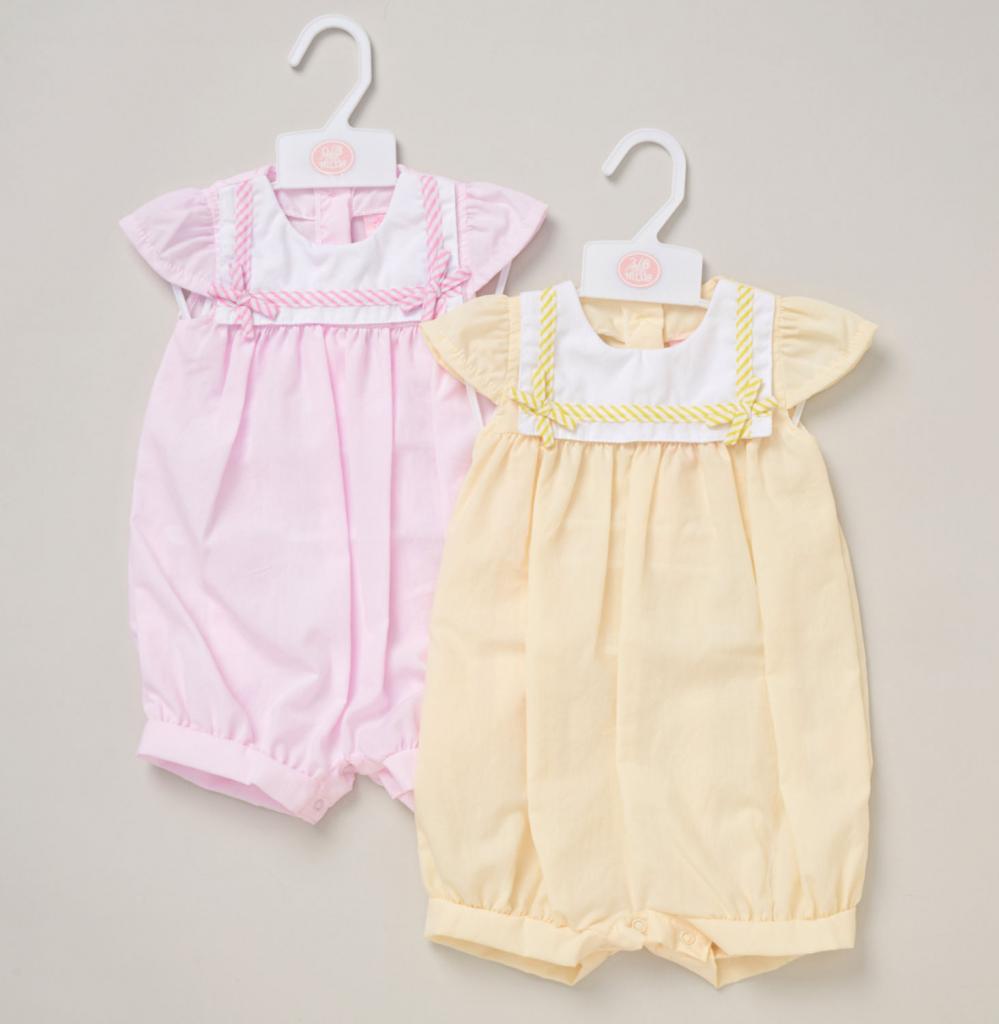 Nautical Sailor Collar Romper – by Rock a Bye Boutique (0–9 Months) - Image 3