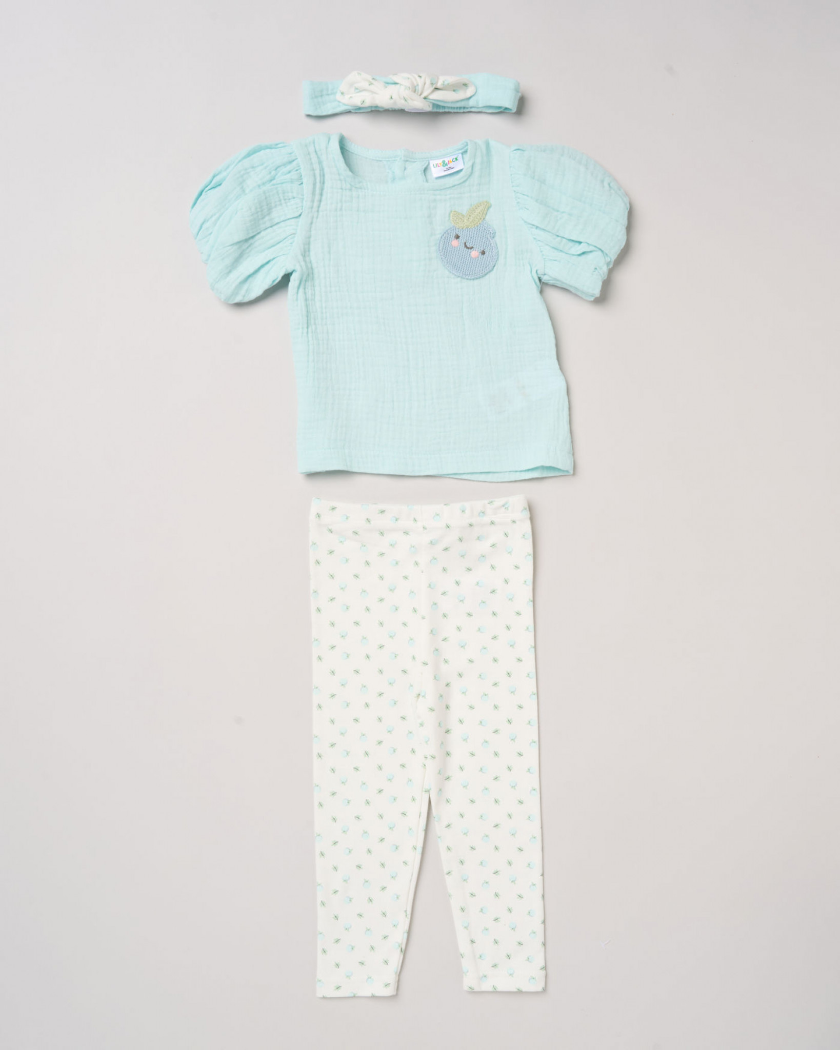 Cheesecloth Blueberry Set – by Lily & Jack (9–18 Months) - Image 4