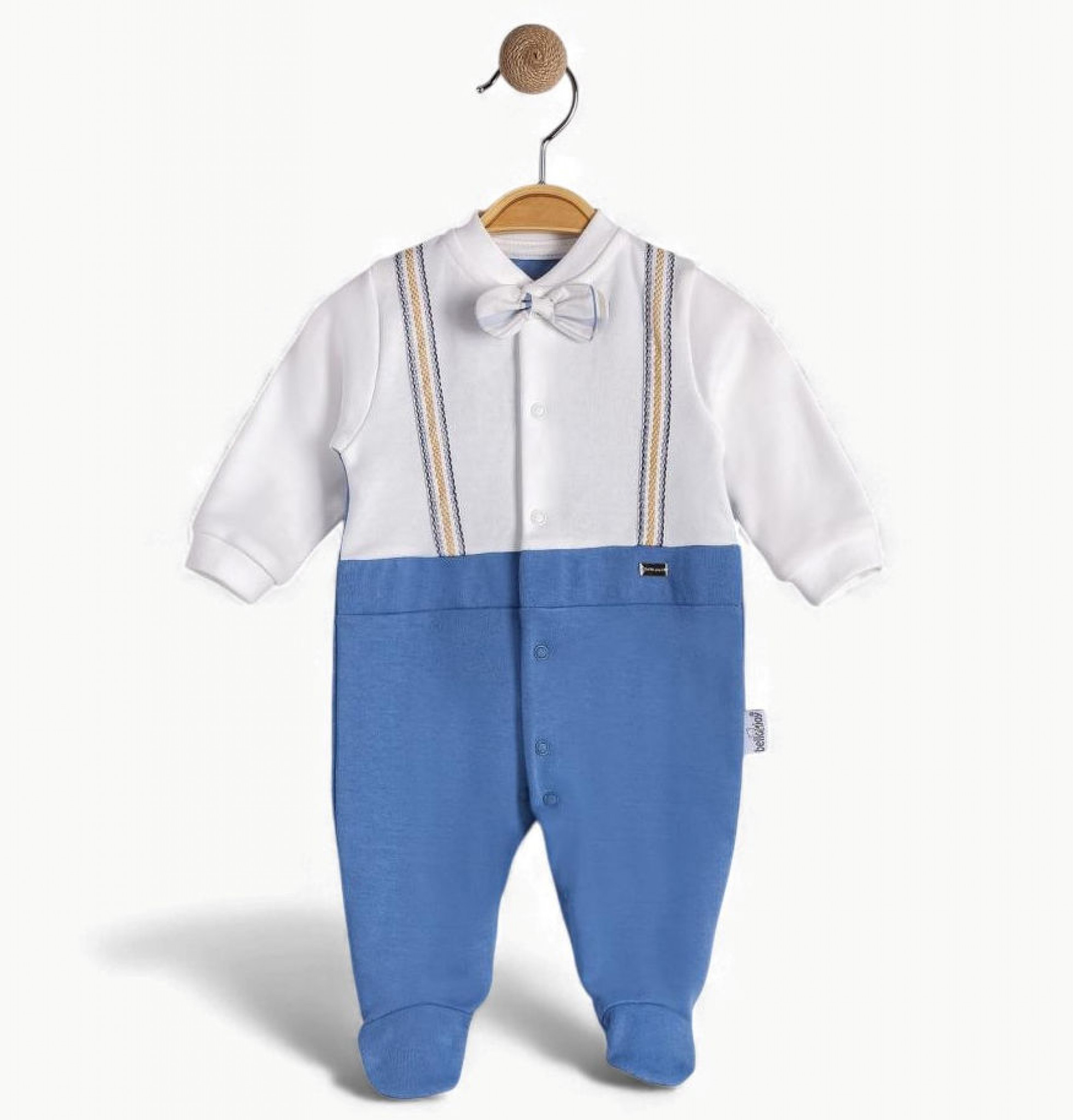 Blue Braces All In One – by Bello Joy (0–9 months) - Image 3