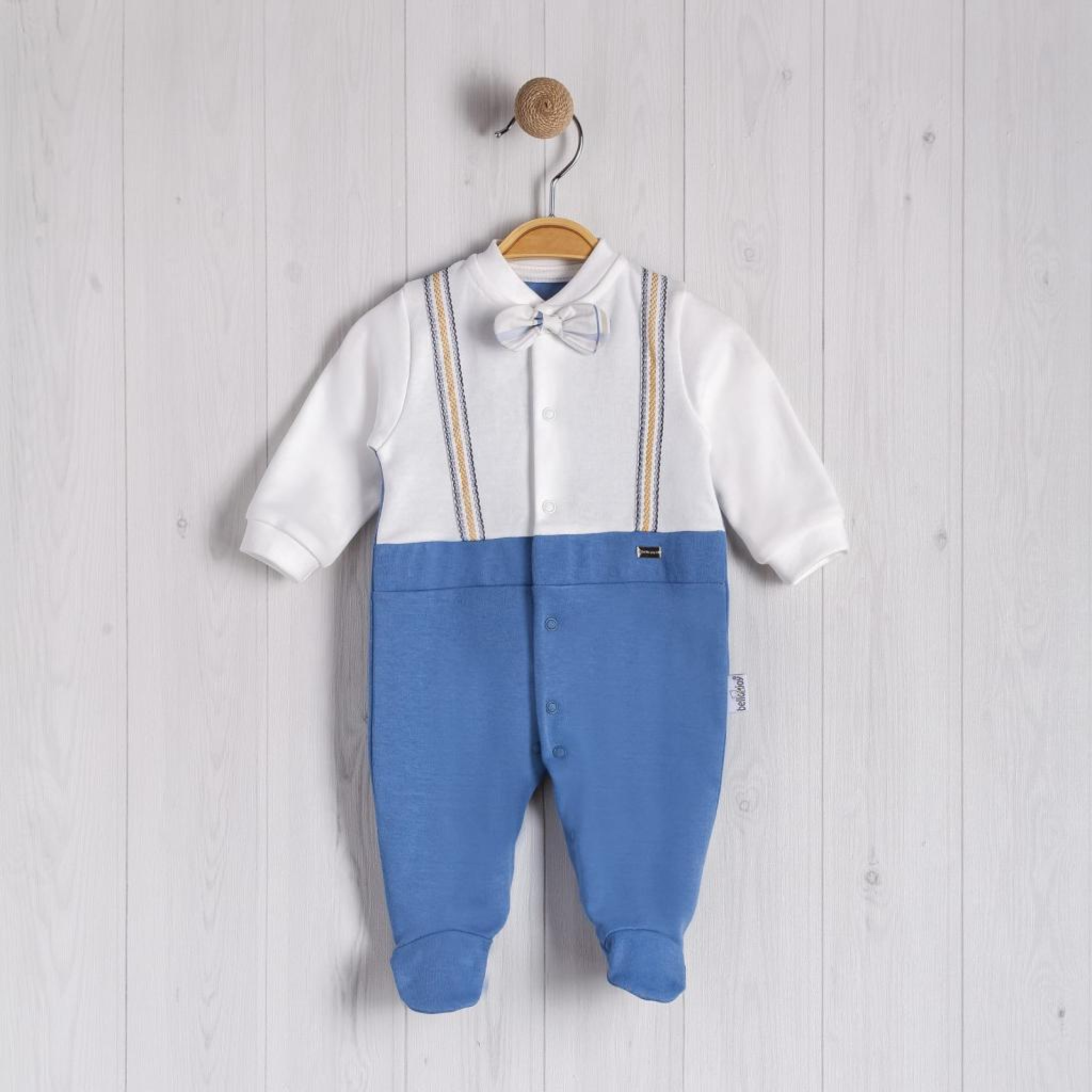 Blue Braces All In One – by Bello Joy (0–9 months) - Image 2