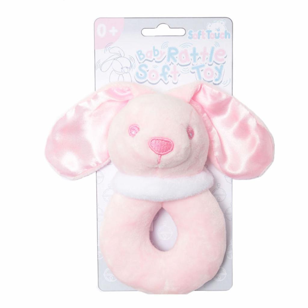 Bunny Rattle Toy – by Soft Touch - Image 3