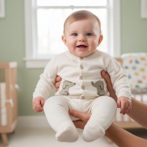 Elephant True Knit Cotton Set – by Rock-a-Bye Boutique (0–12 Months)