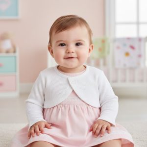 White Bolero – by Babybol Barcelona (3–12 Months)