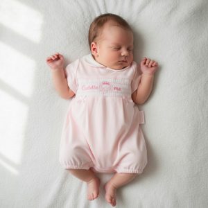 Cuddle Me Romper – by Tiny Chick (5–8 lbs)